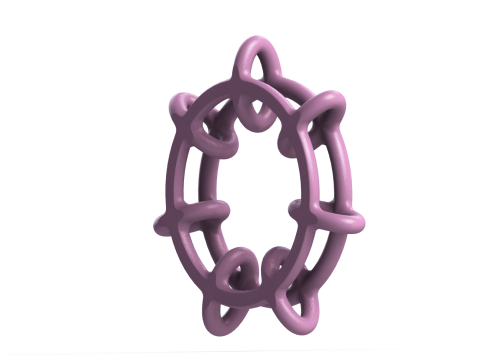 Fruit Wheel Wall Decor and Bowl 3D Print Model