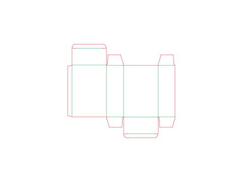 Scatola di cartone Modello 3D