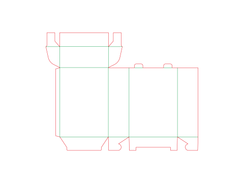 Scatola di cartone Modello 3D