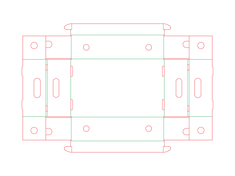 Self-assembling corrugated cardboard tray Assembled and disassembled packaging 3D Model