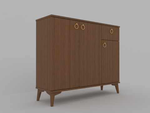 Schoenenkast 3D Model