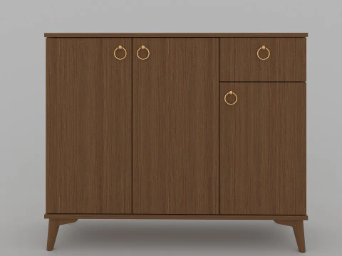 Shoe Cabinet 3D Model
