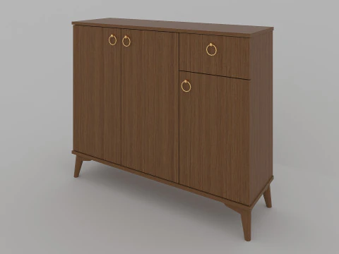 Shoe Cabinet 3D Model