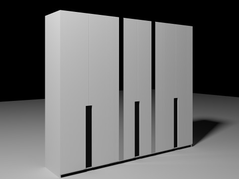 Kleiderschrank 3D Modell