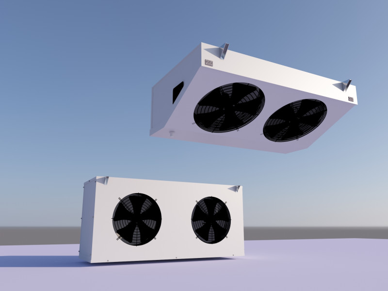 Aire acondicionado Modelo 3D .c4d .max .obj .3ds .fbx .stl .blend 