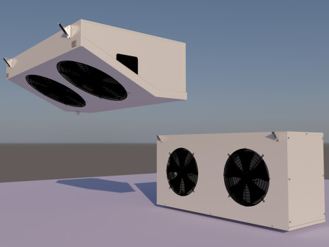 Aire acondicionado Modelo 3D