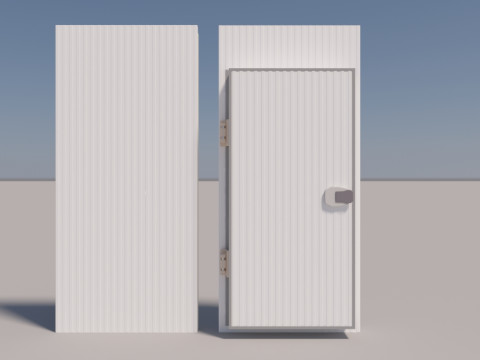 Cold Room Doors And Wall Panel 3D Model