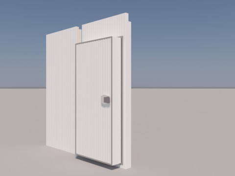 Cold Room Doors And Wall Panel 3D Model
