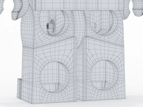 Мініфігурка Lego High Poly 3D Модель