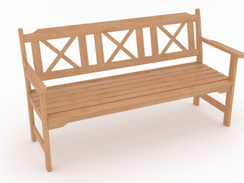 A&ccedil;ık Bah&ccedil;e Kanepe 3D Model