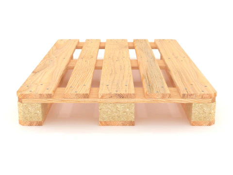 Wooden Pallet Low-Medium Poly 3D Model