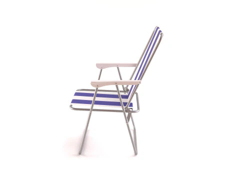 Camping Chair foldable 3D Model
