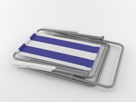 Camping Chair foldable 3D Model