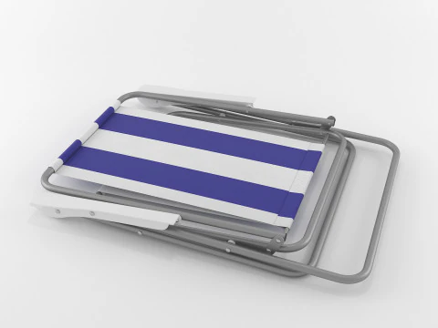 Camping Chair foldable 3D Model