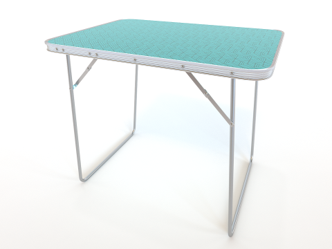 Kamp Masası katlanabilir 3D Model