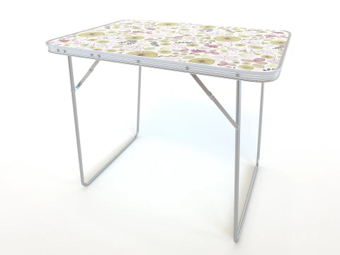 Camping Table foldable 3D Model