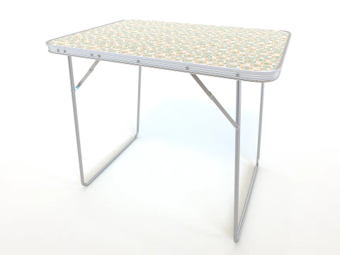 Camping Table foldable 3D Model