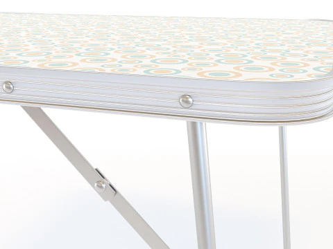 Camping Table foldable 3D Model