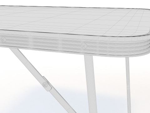 접이식 캠핑 테이블 3D 모델