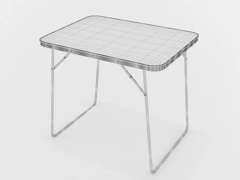 Camping Table foldable 3D Model