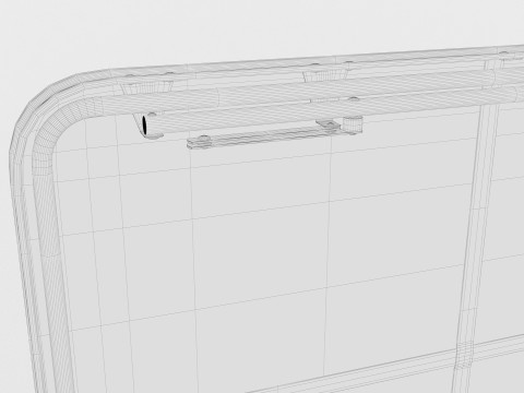 접이식 캠핑 테이블 3D 모델
