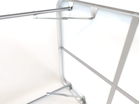 Camping Chair and Table foldable Set 3D Model
