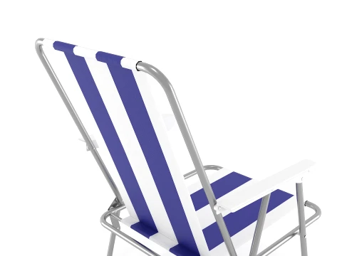Camping Chair Table foldable - Game Ready Assets set 3D Model