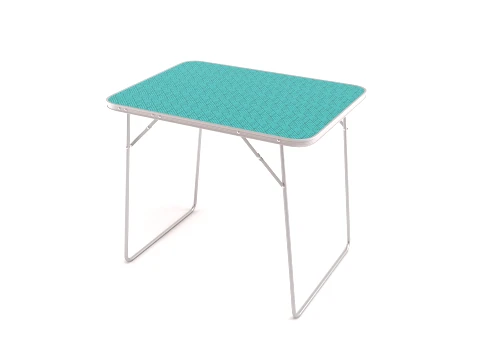Camping Chair Table foldable - Game Ready Assets set 3D Model