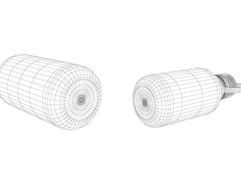 Nalgene Bottle Set Pack 3D Model