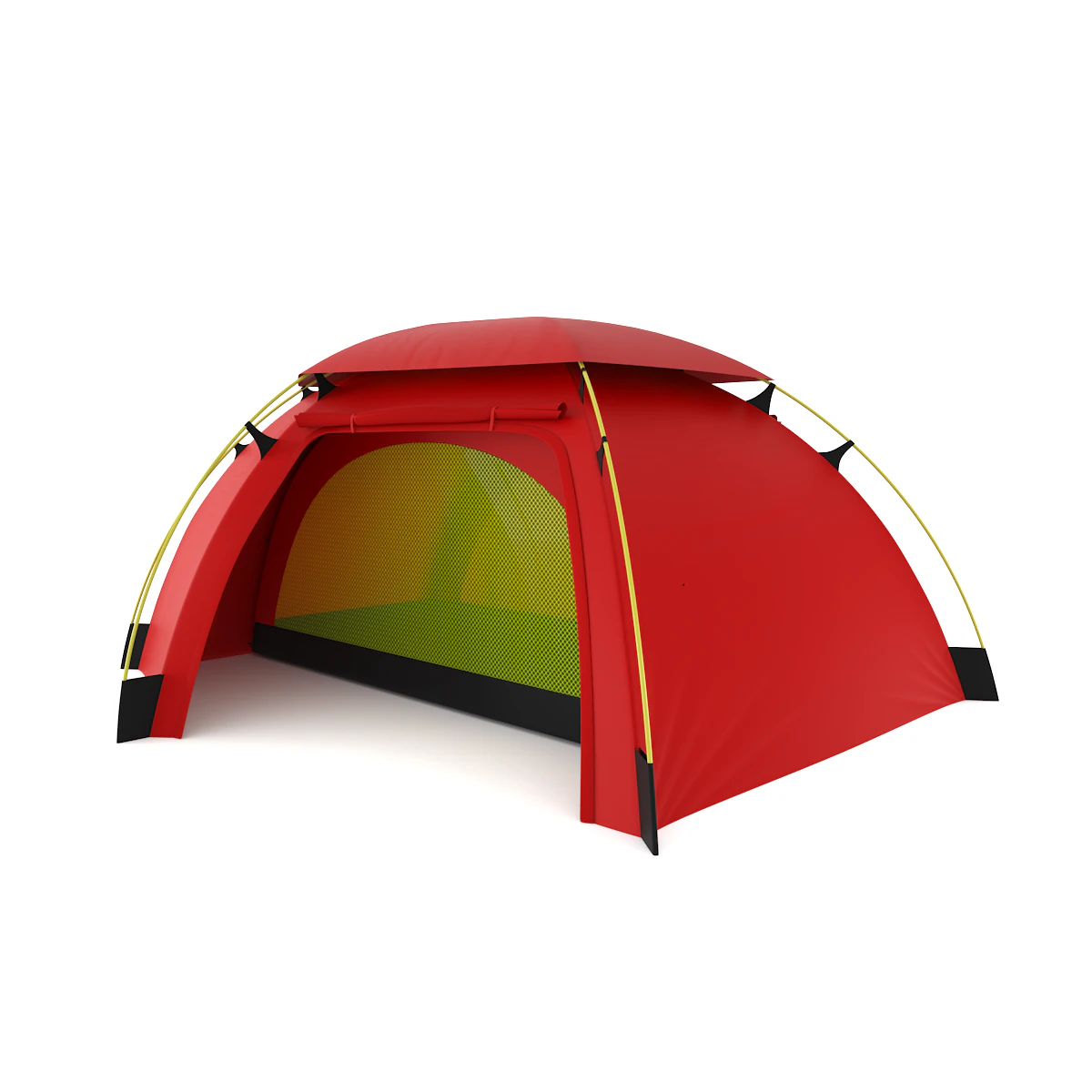 Camping Tent 3D Model .c4d .max .obj .3ds .fbx .stl .blend