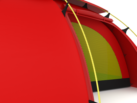 キャンプテント 3Dモデル