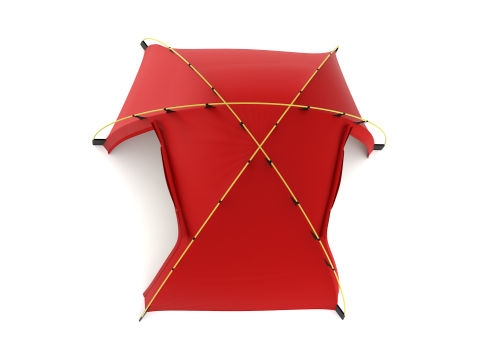 キャンプテント 3Dモデル