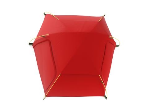 キャンプテント 3Dモデル