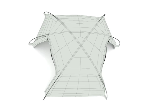 Camping Tent 3D Model