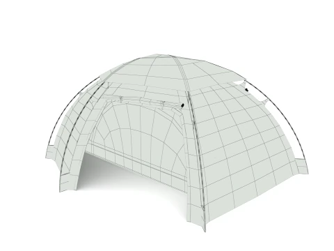 Camping Tent 3D Model
