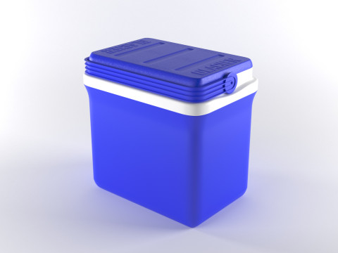 Camping Tent and equipment 3D Model