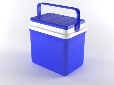 Camping Tent and equipment 3D Model