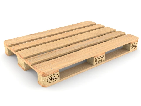 Wooden Pallet - Game Ready Asset 3D Model