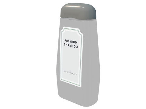 Шампунь 3D Модель