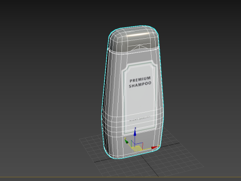 Шампунь 3D Модель