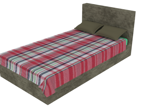 Bed 3D Model