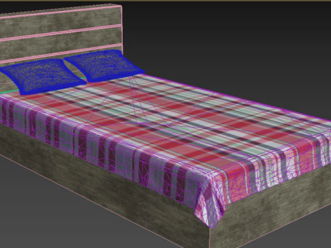 Bed 3D Model