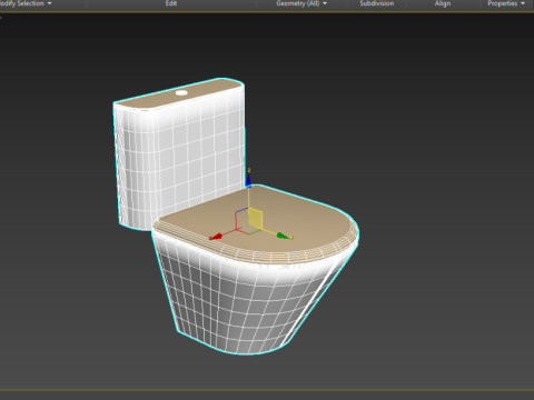 Toilet Model 3D