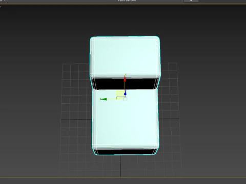 Toilet low poly 3D Model