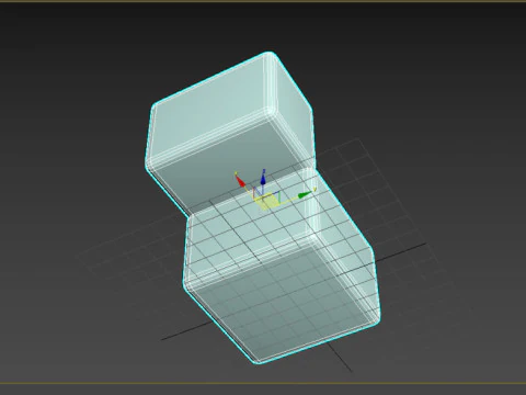 Toilet low poly 3D Model