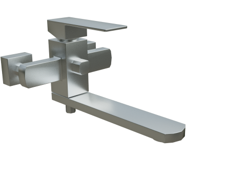 Shower with tap 3D Model