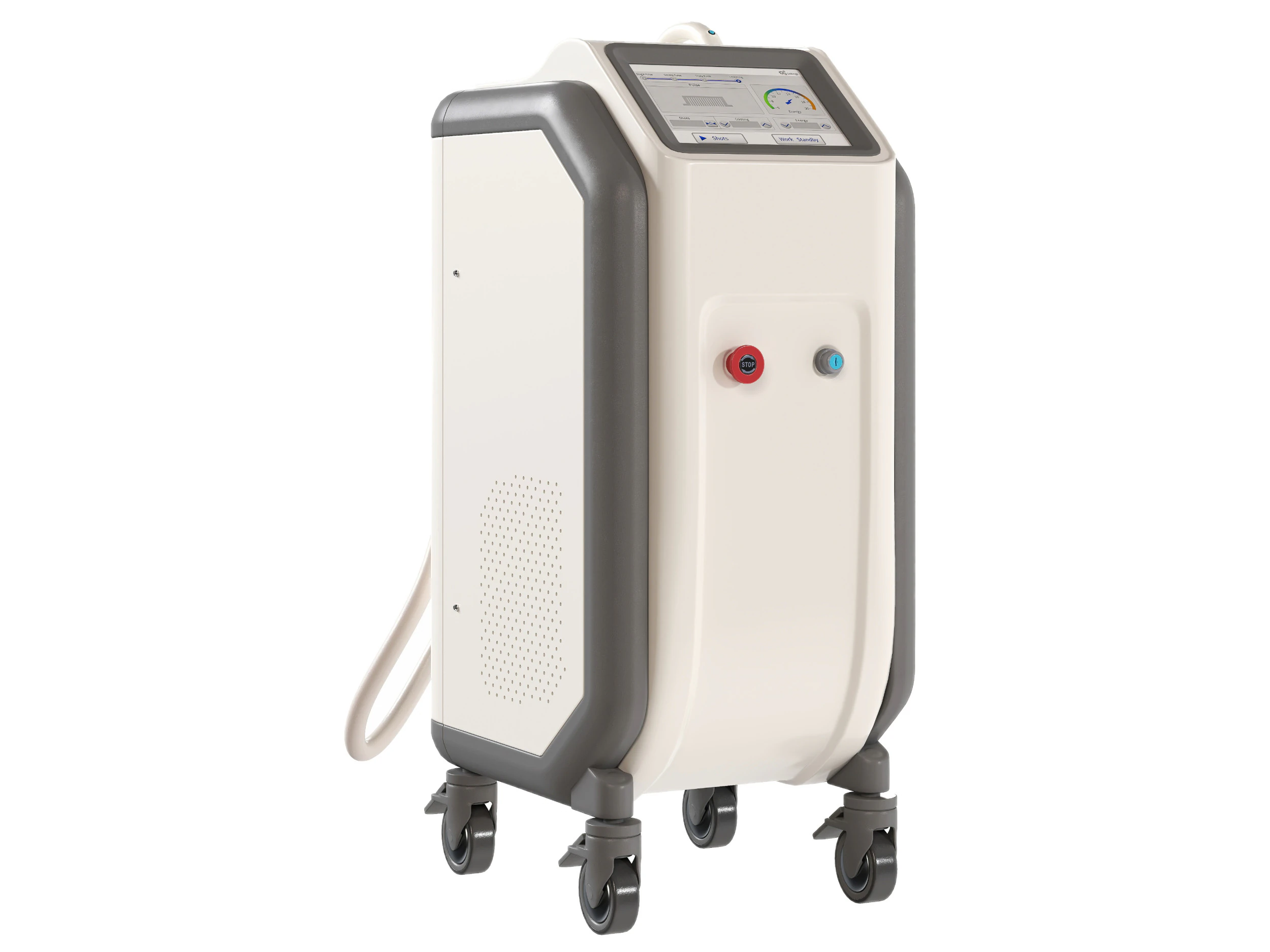 Intense Pulsed Light IPL Therapy Device 3D Model .c4d .max .obj .3ds .fbx .stl .blend 