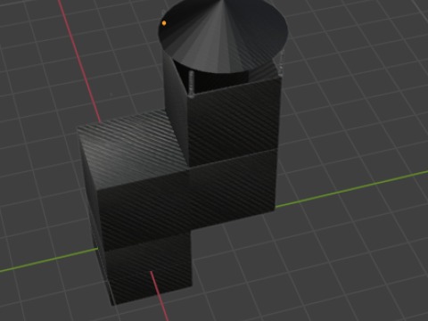 Реалистичный Дымоход 3D Модель