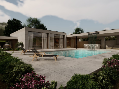 Ridgelin villası 3D Model