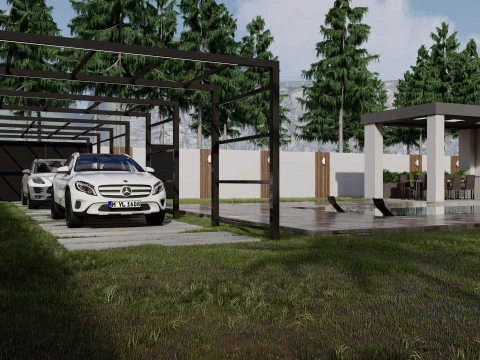 TimbraStone Residence-Villa 3D Model